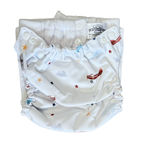 All-in-Two Diaper Cover and Belt (Printed PUL)