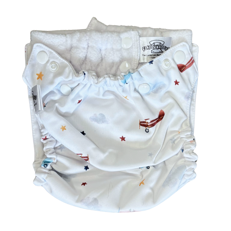 All-in-Two Diaper Cover and Belt (Printed PUL)