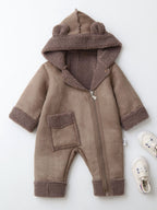 Winter Infant Fleece-lined Jumpsuit Baby