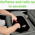 BubbleBum Inflatable Travel Booster Seat for Kids (Ages 4–11)