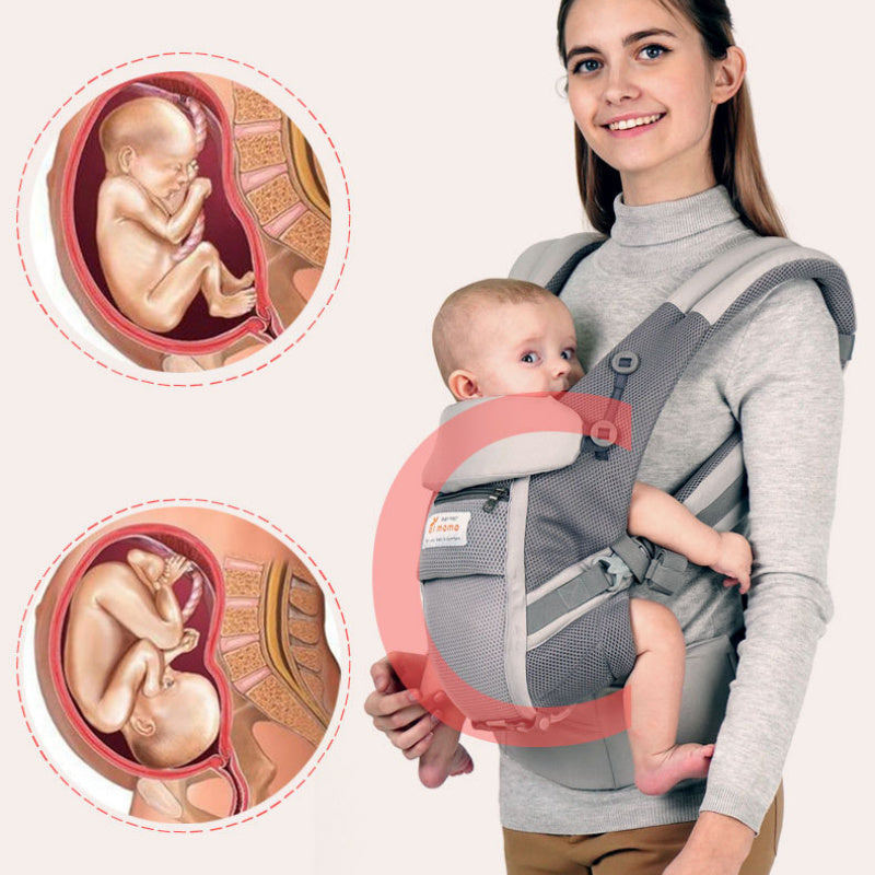Adjustable Full Stage Breathable Sling Baby Carrier Waist Stool
