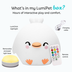 LumiPets® Clara the Chicken- Children's Touch Night Light
