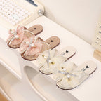 Girls' Children's Slippers  Children's Bow One Line Cool Drag