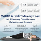 Matrix Air-Cell Memory Foam Camping Mattress