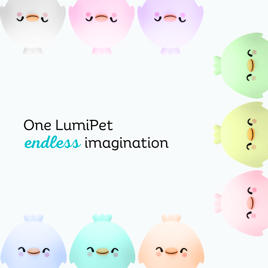 LumiPets® Clara the Chicken- Children's Touch Night Light