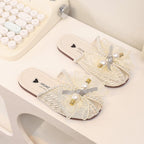 Girls' Children's Slippers  Children's Bow One Line Cool Drag