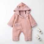 Winter Infant Fleece-lined Jumpsuit Baby