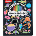 Rainbow Neon Hidden Pictures: Kids Ages 6-12 - Hardcover