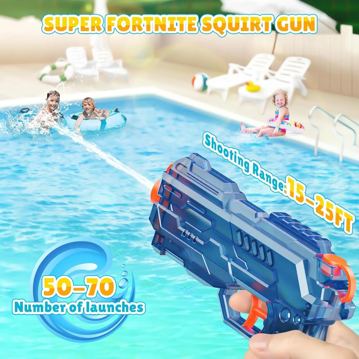 Kids Water Gun Toy Set,