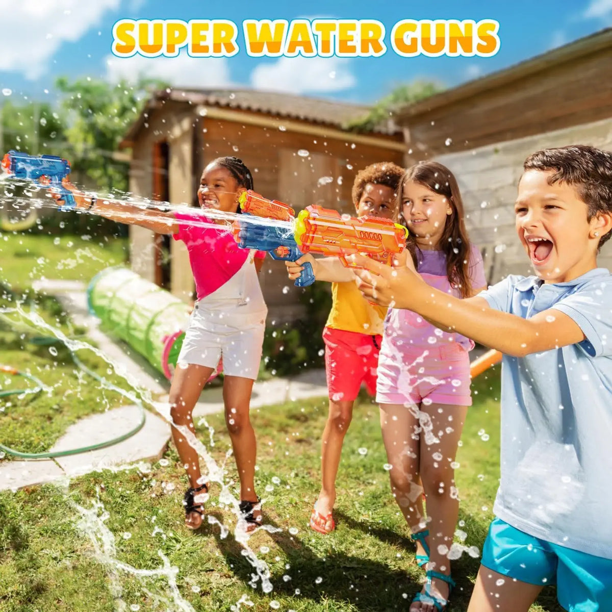 Kids Water Gun Toy Set,