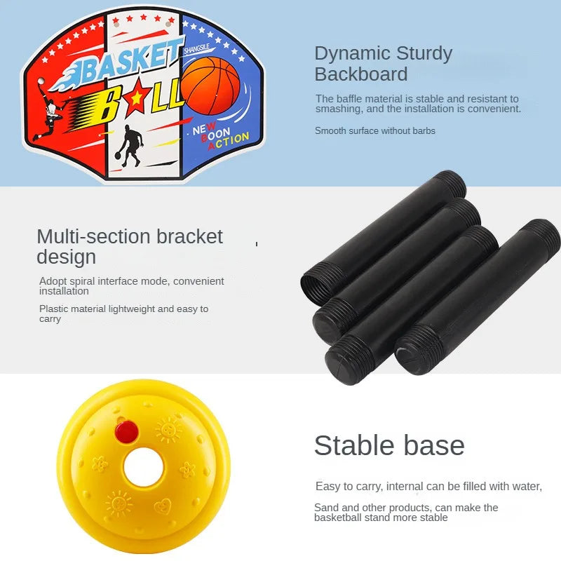 Adjustable Kids Basketball Stand