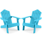 Set Of 2 Kids Adirondack Chairs