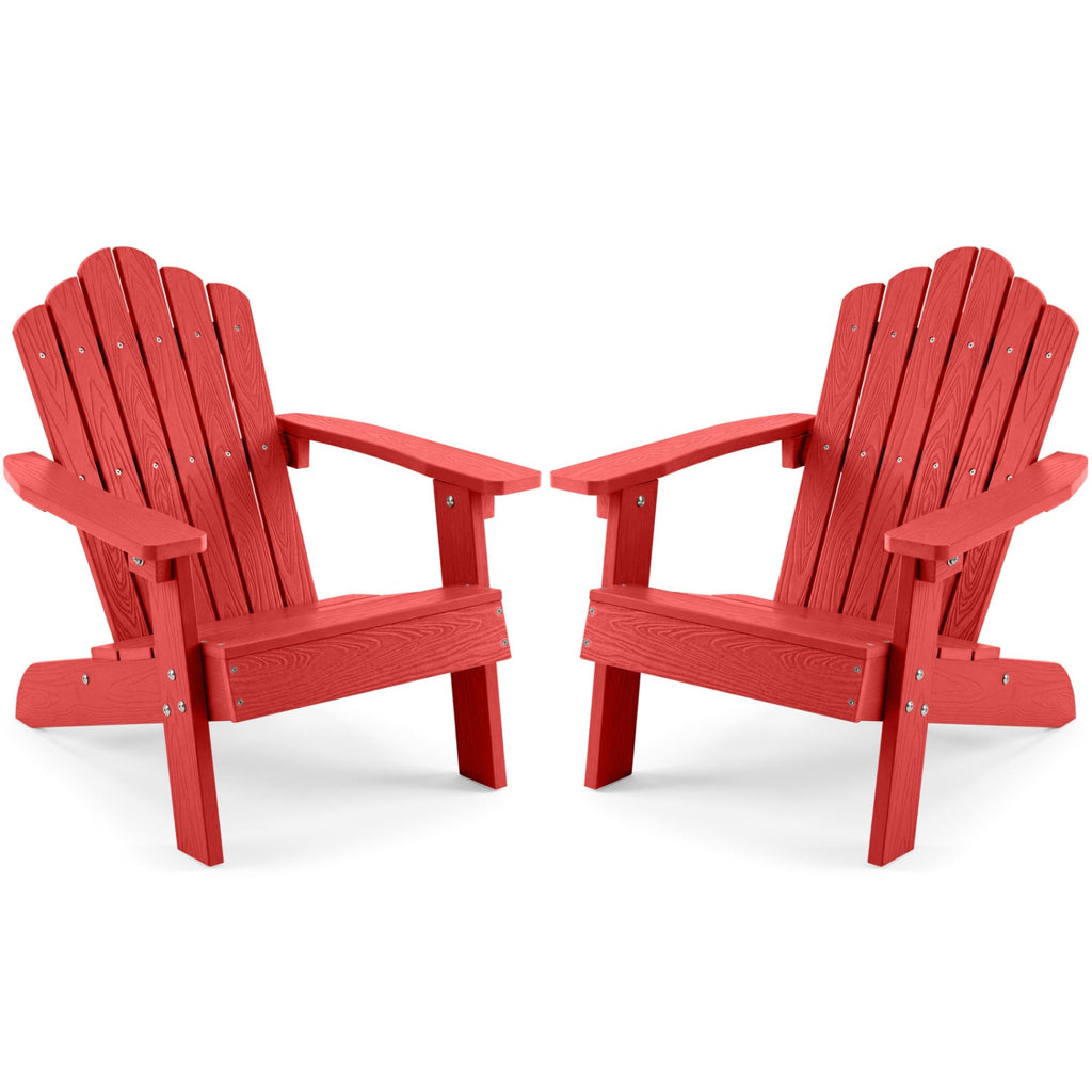 Set Of 2 Kids Adirondack Chairs