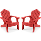 Set Of 2 Kids Adirondack Chairs
