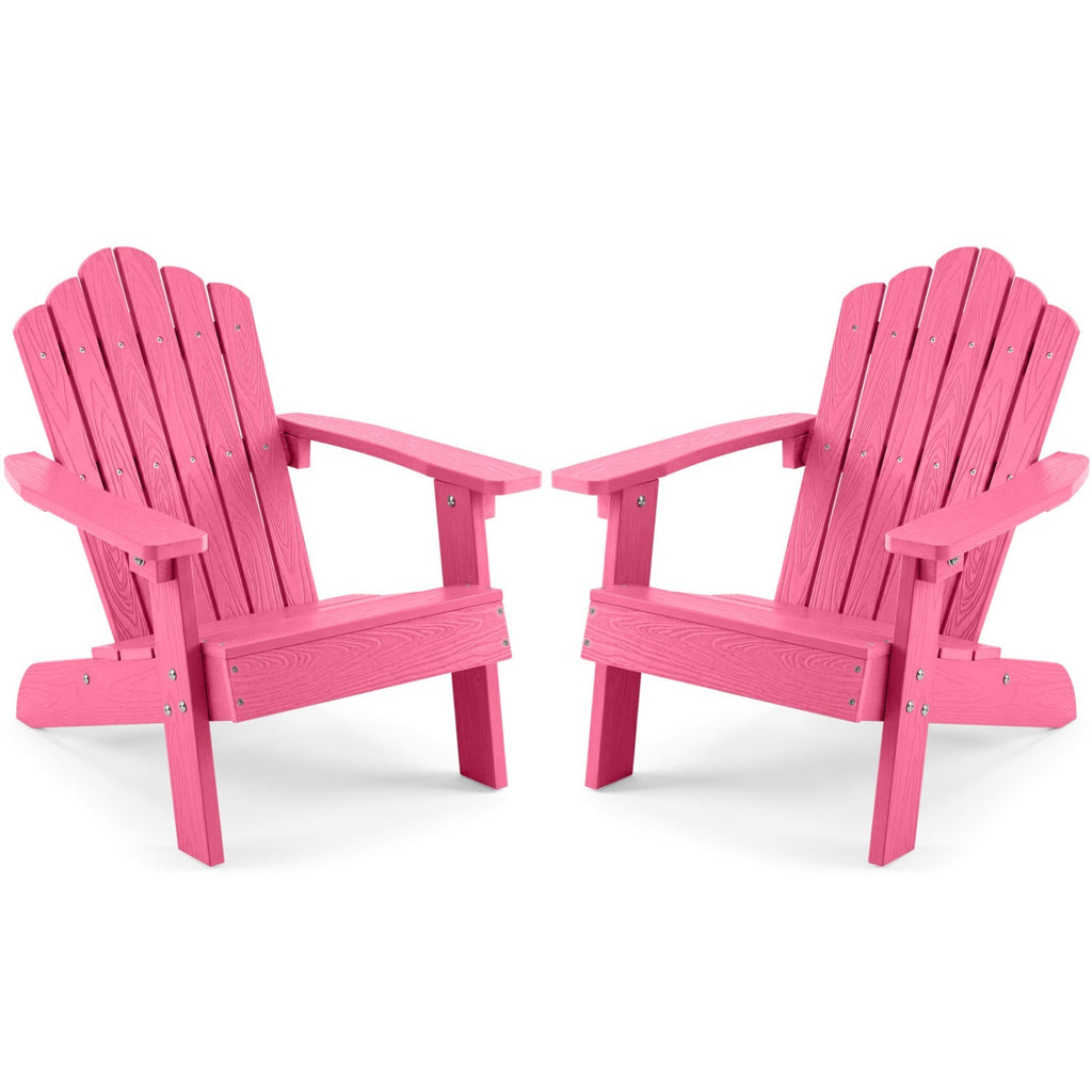 Set Of 2 Kids Adirondack Chairs