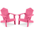 Set Of 2 Kids Adirondack Chairs