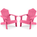 Set Of 2 Kids Adirondack Chairs