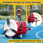 12V Electric Kids Ride-On Toy Airplane
