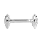UNICORNJ Sterling Silver Keepsake Baby Rattle Barbell Personalized with Engraved Initials or Name | Complete with Gift Box | Gift for Baby | Made in Italy