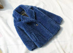 Fur-in-one Cashmere Girls' Coat Thickened