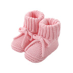 Bow-tie Strap Knitted Toddler Shoes