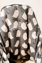Pumpkin Gingham IKEA Antilop Highchair Cushion Cover – Wipeable