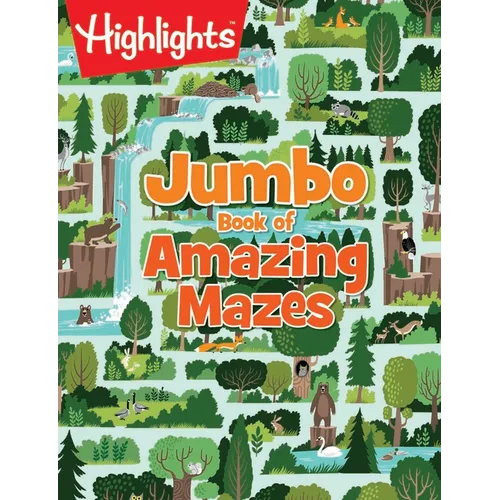 Jumbo Book of Amazing Mazes: Games for Kids 6 and Up -