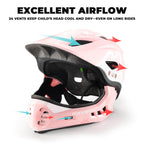 Kids Full-Face Bike Helmet