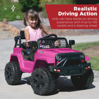 12V Kids Ride-On Truck Car with Parent Remote Control